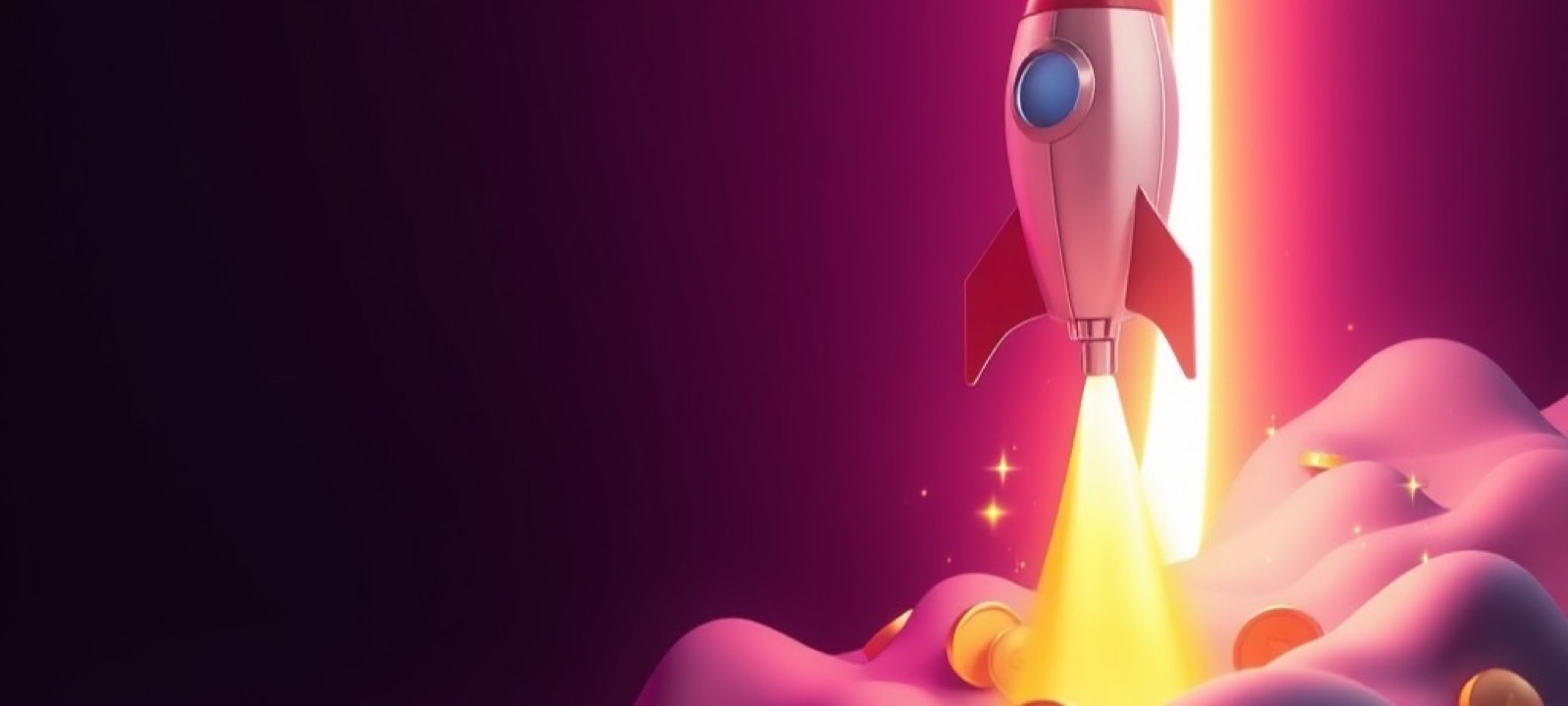 N555 Crash Game page with a rocket climbing a glowing multiplier trail